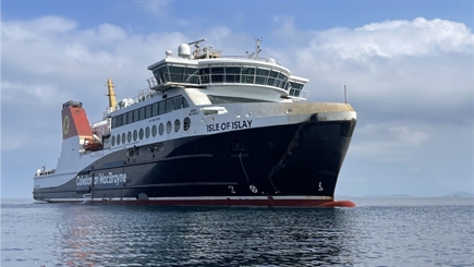 Isle of Islay completes second sea trials in  Sea of Marmara