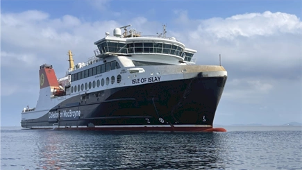 Isle of Islay completes second sea trials in  Sea of Marmara