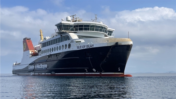 Isle of Islay completes second sea trials in  Sea of Marmara