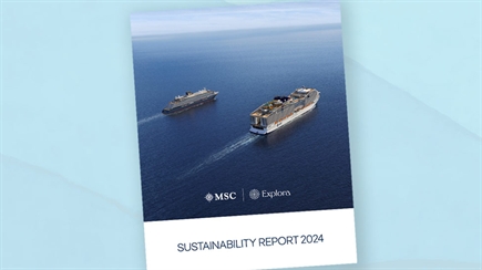 MSC Group’s Cruise Division saved 50,000 tonnes of carbon emissions in 2024, according to new sustainability report