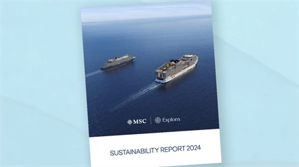 MSC Group’s Cruise Division saved 50,000 tonnes of carbon emissions in 2024, according to new sustainability report