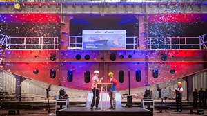 Carnival Cruise Line and Meyer Werft celebrate keel laying of Carnival Festivale