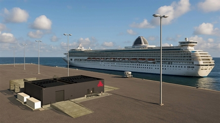 Construction begins on shore power facility at the Port of Antwerp-Bruges