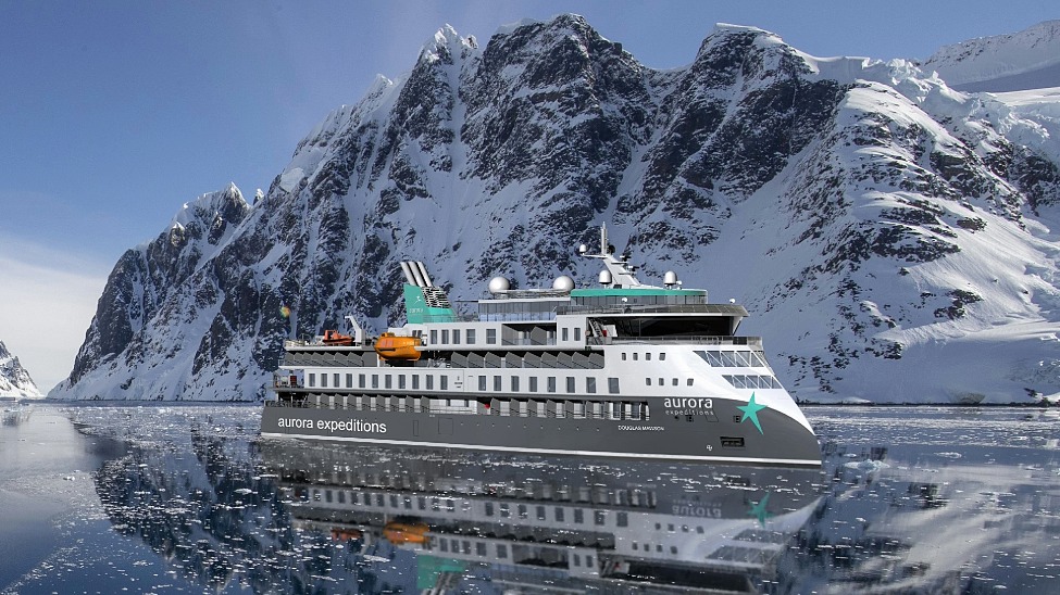 Aurora Expeditions takes delivery of Infinity-class ship Douglas Mawson
