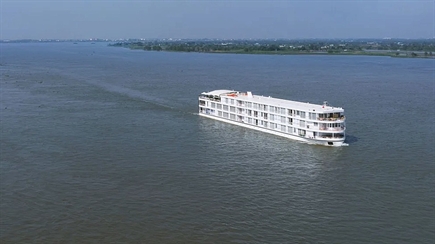 Viking takes delivery of newest river ship Viking Tonle