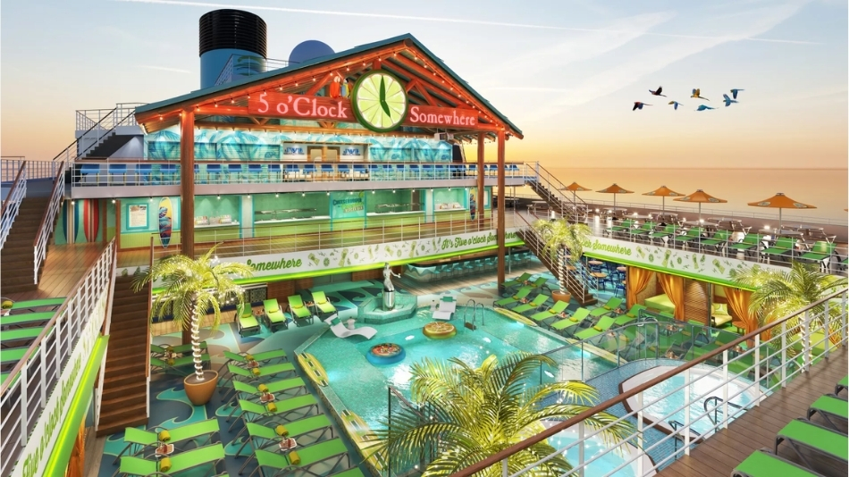 Margaritaville at Sea’s Beachcomber to feature expanded range of open-air venues