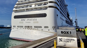 MSC Cruises’ MSC Poesia becomes first ship to connect to shore power at Le Havre
