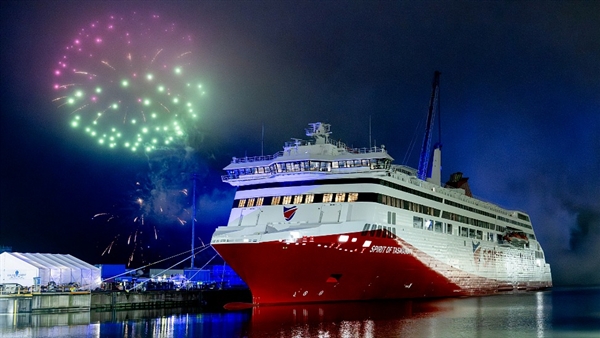 Team Electric elevates Spirit of Tasmania V