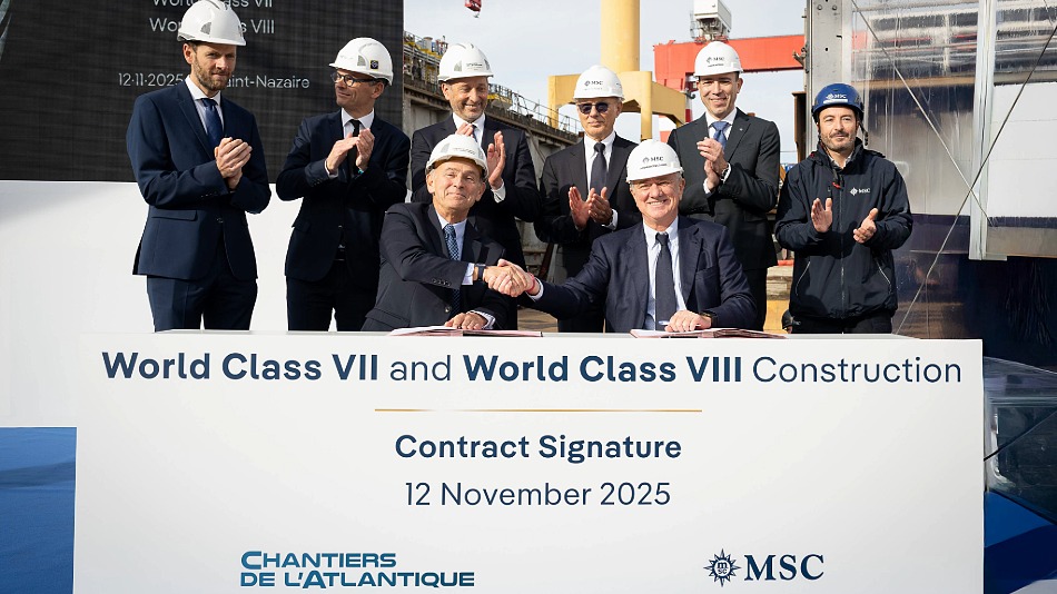 MSC Cruises orders two additional World-class ships as it floats out MSC World Asia