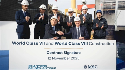 MSC Cruises orders two additional World-class ships as it floats out MSC World Asia