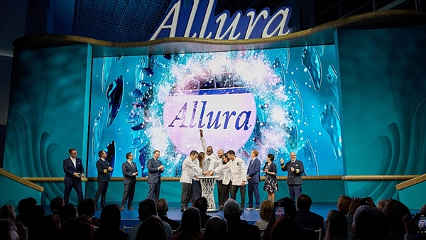Oceania Cruises christens Oceania Allura in Miami