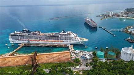 Jamaica reopens major cruise ports and receives first homeporting vessel