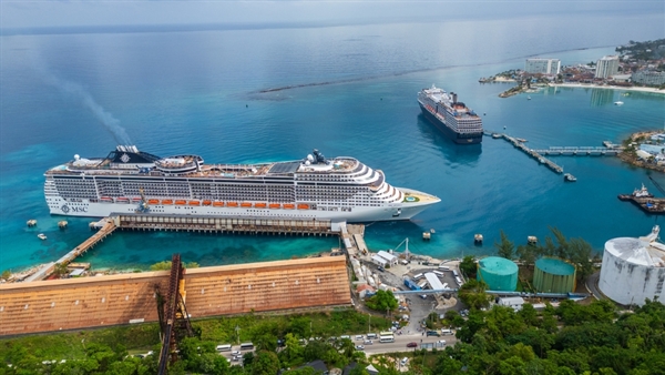 Jamaica reopens major cruise ports and receives first homeporting vessel