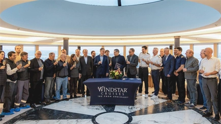 Windstar Cruises takes delivery of Star Seeker from WestSEA Shipyard in Portugal