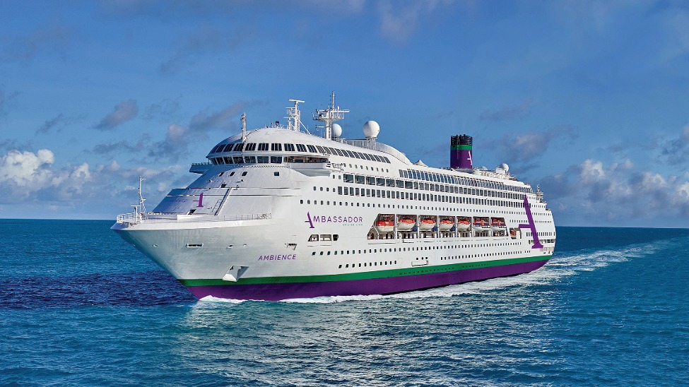 Ambassador Cruise Line to complete multimillion-pound refit on Ambience