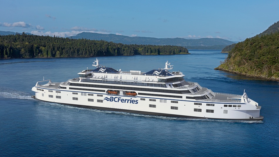 ABB to supply power, propulsion and control technology for new BC Ferries vessels