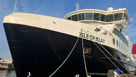 CMAL takes delivery of Isle of Islay in Turkey