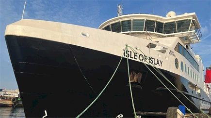 CMAL takes delivery of Isle of Islay in Turkey