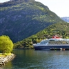 Fred. Olsen Cruise Lines ship Balmoral in Hellesylt, Norway