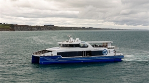 First hybrid fast ferry to enter service in Auckland