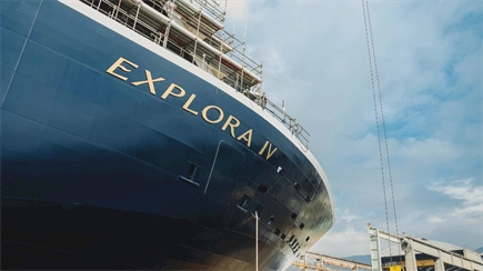 Explora Journeys celebrates three construction milestones with Fincantieri