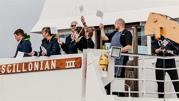 Scillonian III commences its final first voyage of 2026