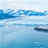 Holland America Line ships call at the Hubbard Glacier on Alaska voyages