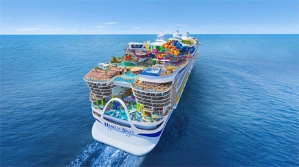 Royal Caribbean’s fourth Icon-class ship to offer more onboard family experiences