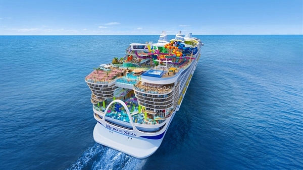 Royal Caribbean’s fourth Icon-class ship to offer more onboard family experiences