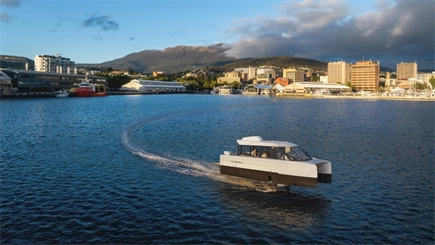 Fly Derwent and Vessev to deploy electric hydrofoiling transit network in Hobart