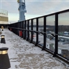 Brombach + Gess installed a new windscreen system and aluminium handrails onboard Viking Grace 