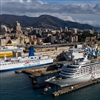 Crystal ship Crystal Symphony spent three weeks in drydock in Genoa in November 2025