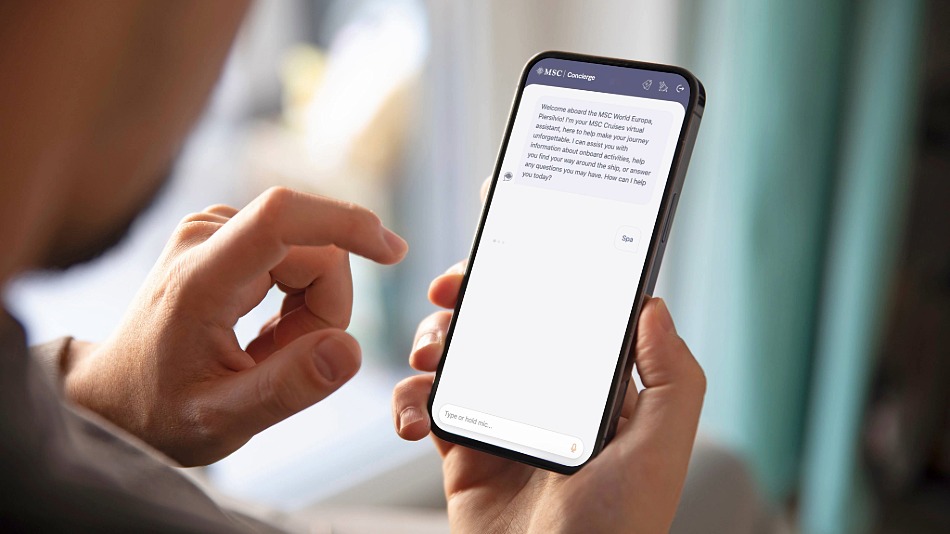 MSC Cruises launches AI-powered concierge