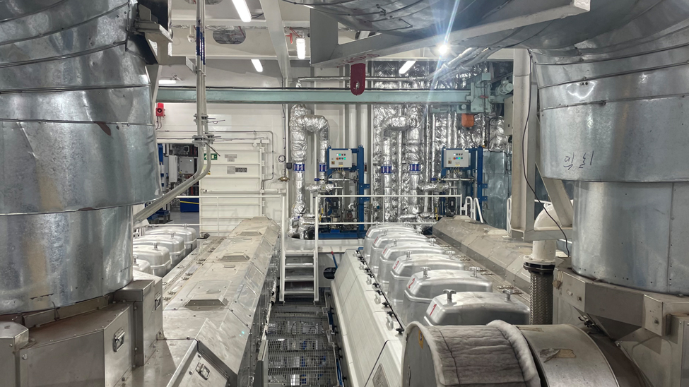 The evolution of the engine room