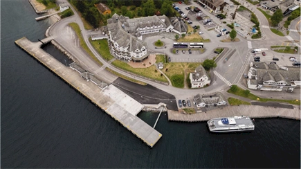Port of Eidfjord completes quay extension ahead of shore power rollout