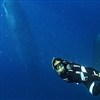 Cristina Ozores is a diving instructor at the diving facility at Vellmarí 