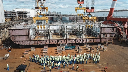 Royal Caribbean starts construction on seventh Oasis-class ship
