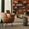 Studio DADO designed Oceania Allura’s library to evoke a sense of belonging and tranquillity in a den-like setting (Photo: Douglas Friedman)