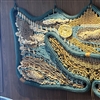 Created using repurposed rope, Talisman of the Wind is a focal point of Wind Star’s lobby (Photo: Windstar Cruises)