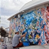 Windstar works with Fountainhead Arts to develop art pieces aligned with the design of onboard spaces (Photo: Windstar Cruises)