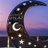Norwegian Luna’s hull art, La Luna, was created by artist Elle (Photo: Norwegian Cruise Line)