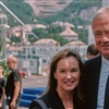 Explora Journeys’ president Anna Nash joined Pierfrancesco Vago, executive chairman of MSC Group’s Cruise Division, at the ceremony (Photo: Explora Journeys) 