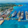 Cruise ships operated by several cruise lines docked at Nassau in The Bahamas (Photo: Unsplash/Fernando Jorge)