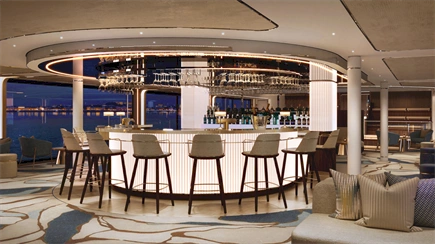 Interior view: Inside Transcend Cruises’ new river cruise ship Transcend Connect