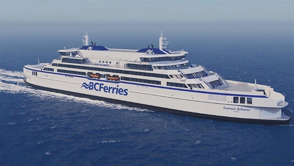 Corvus Energy to power BC Ferries’ new fleet of hybrid-electric vessels