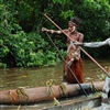Aqua Expeditions works with local communities, including the Asmat tribe, which   inhabits a remote region in Southwest Papua, Indonesia (Photo: AE Expeditions)