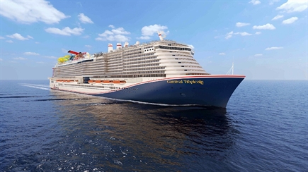 First steel cut for Carnival Tropicale at Meyer Werft