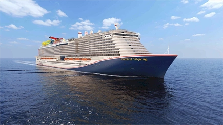 First steel cut for Carnival Tropicale at Meyer Werft