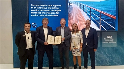 FIFI4MARINE’s battery fire-suppression system becomes first to receive RINA Type Approval