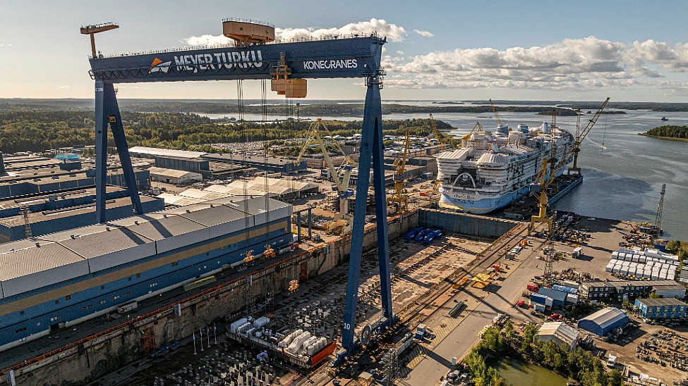 Meyer Turku begins construction on Royal Caribbean International’s fifth Icon-class ship
